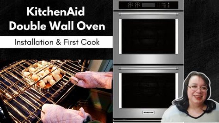 How do I unlock my KitchenAid double oven?