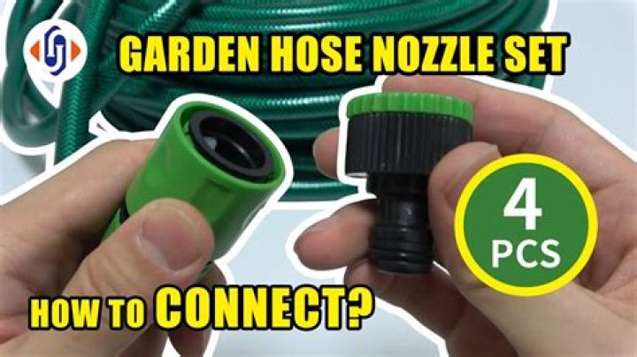 How do you get water out of a garden hose?