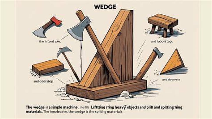How do you wedge a small tree?