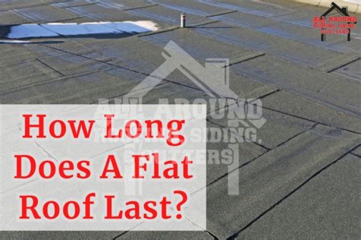 How long does a flat roof last for?