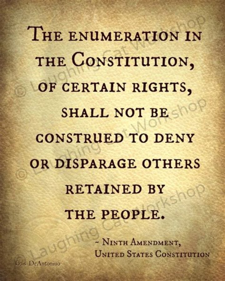 What is the common purpose of the Ninth and Tenth Amendments?