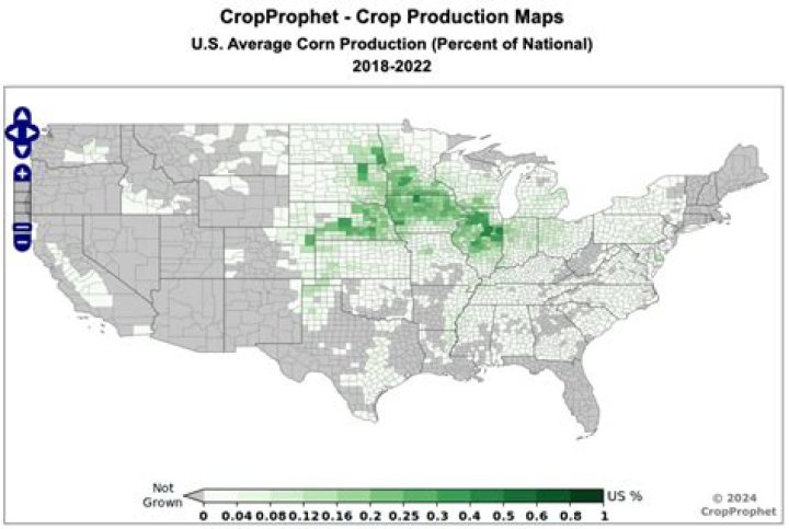 What state produces the most corn?